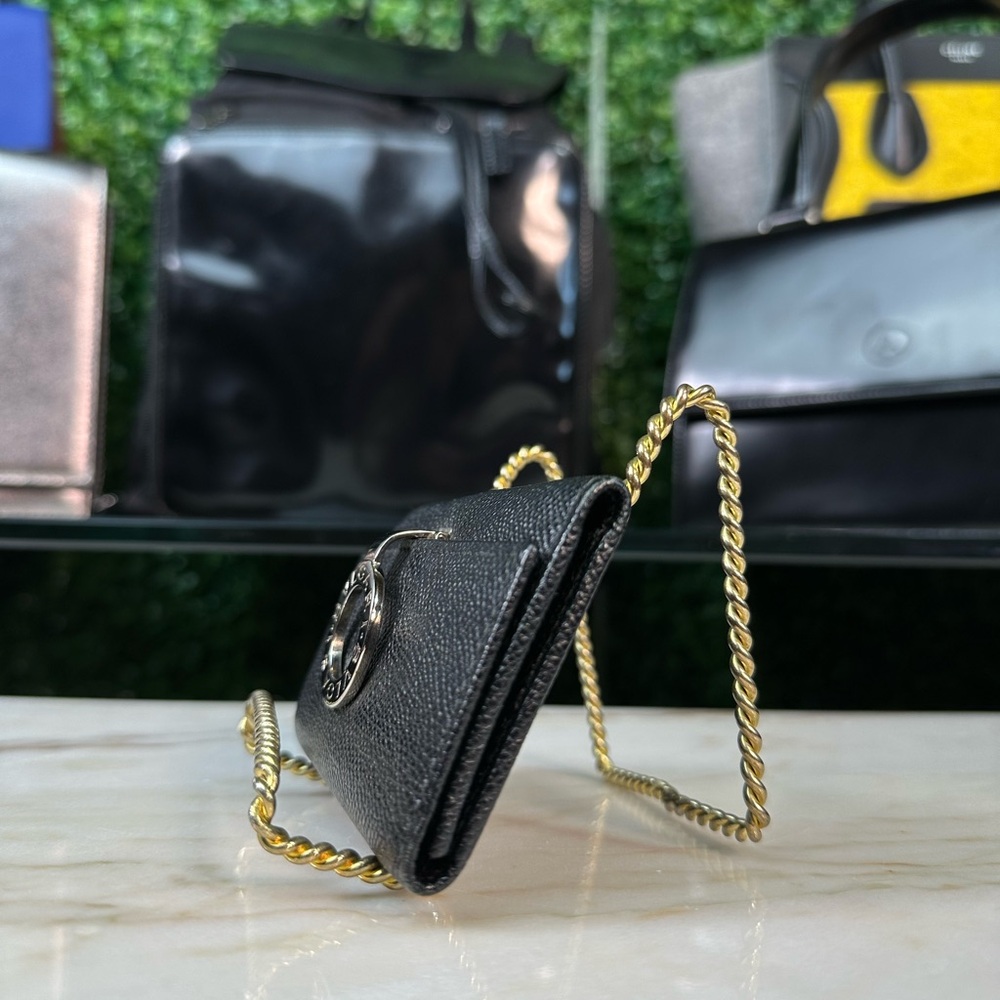 Bulgari Black Silver Clip Key Holder - Picture 11 of 14
